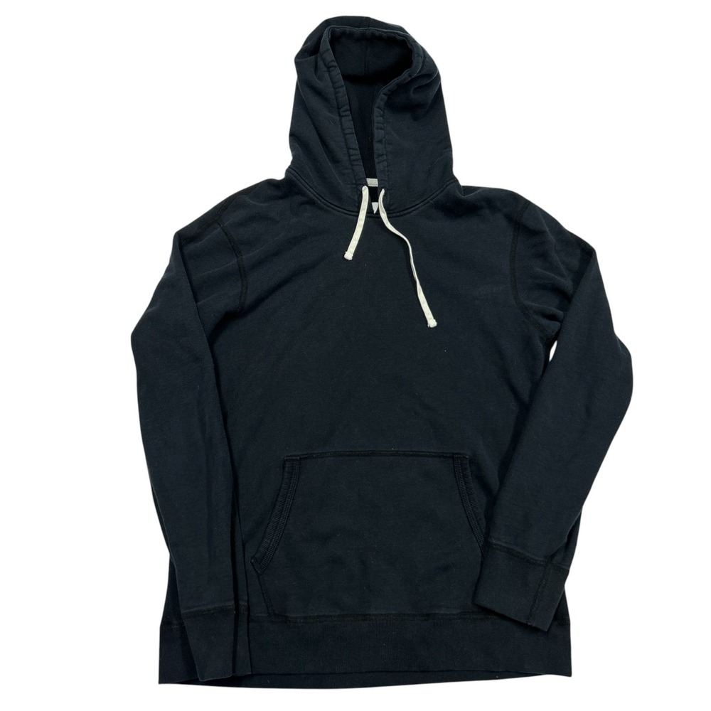 Reigning Champ Men's Medium Black Hoodie Midweight Terry Pullover Sweatshirt